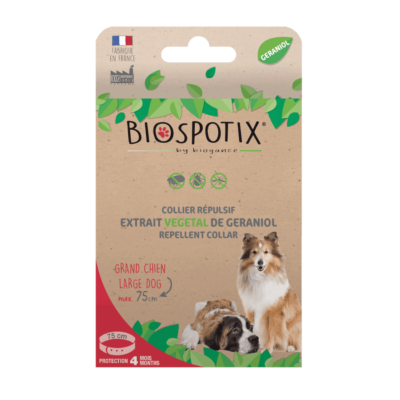 Collier répulsif pour grand chien Biospotix