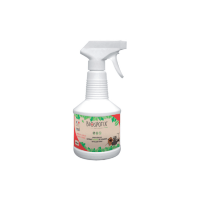 Spray antiparasitaire environnement Biospotix pour chien chat