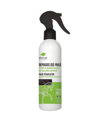 spray repousse poil chevaux Ekinat