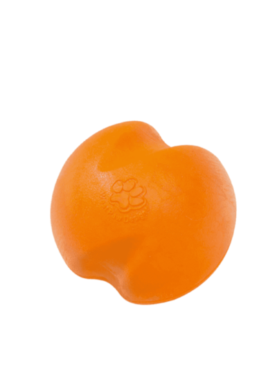 Balle orange pour chien Jive