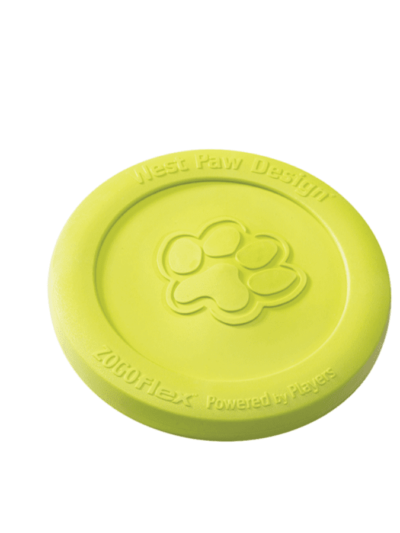Frisbee vert pour chien Zisc