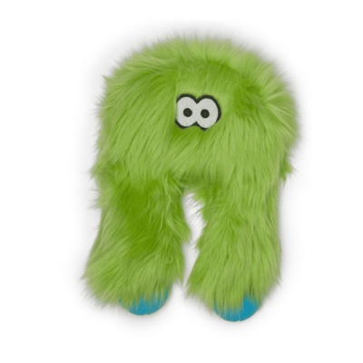 Peluche verte pour chien