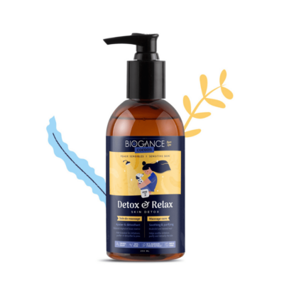 Soin de massage Ecocert pour chien peau sensible Spa Cocoon