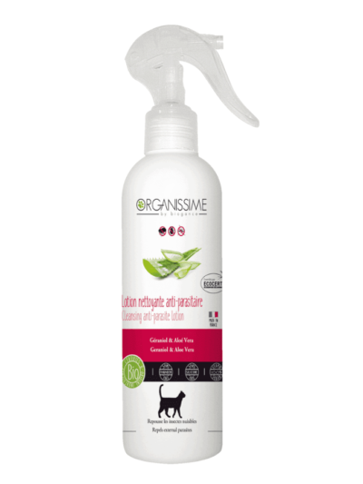 Lotion antiparasitaire pour chat